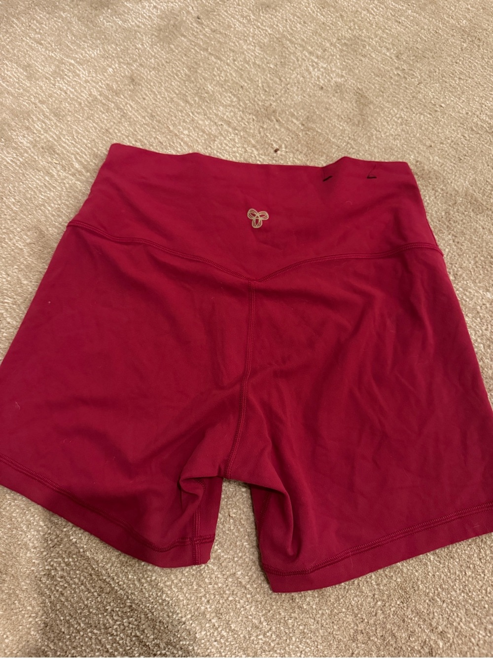 Aritzia Golden Rose Biker Shorts